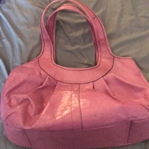 Pink Coach handbag